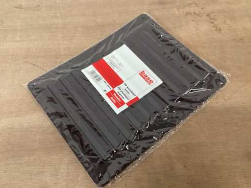 Podstawowa kratka z żaluzjami 25x20cm plastikowy, brązowy (45x)