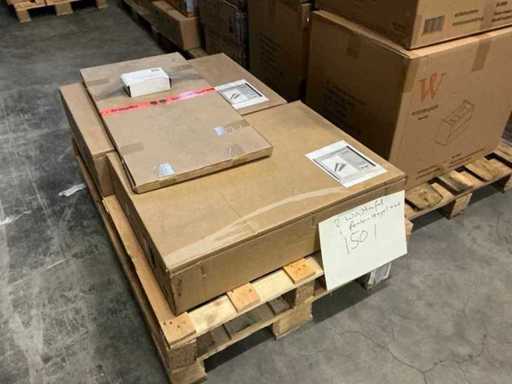 Umywalka 2x z zestawem fontanny