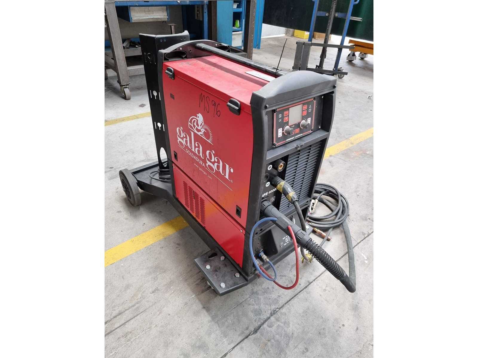 GALAGAR – GPS 4000 C Synergic Control – Multiprocess welding machine