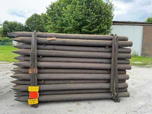 Palenboer - Tuinpalen 1m60 creo gefreesd (150x)