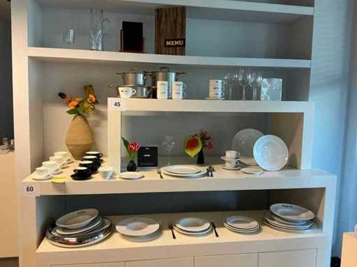 Różne porcelany stołowe (+/- 350x)