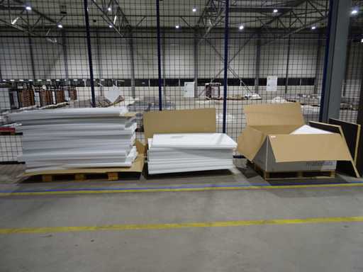 Lote de paneles aislantes