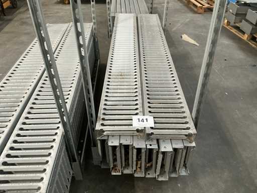 Canalisations de drainage en acier galvanisé (20x)