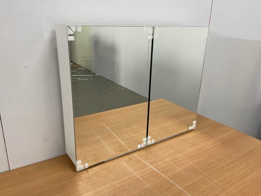 Sub Spk mit Doppelspiegeltüren Spiegelschrank