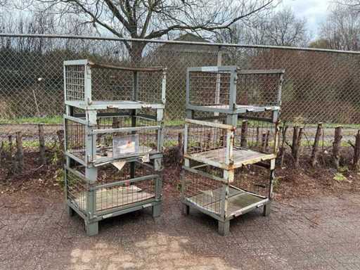 (6x) Gitterbox - 80x60x42 cm