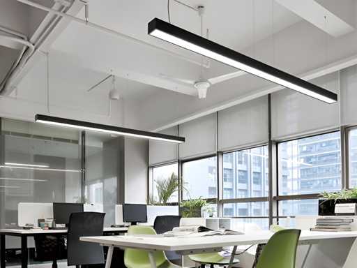 120cm Linear Hanglamp 40W LED met 3 kleur licht (8x)