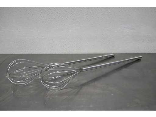 Stainless Steel XL Whisk (2x)