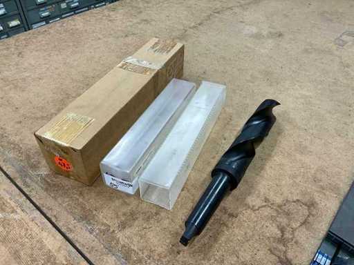 DIN 345 Type N HSS Twist Drill with Morse Taper 47.50 mm (2x)