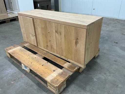Szafka dębowa 53x129x40cm