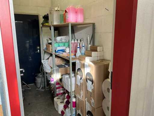 Inhoud schoonmaak ruimte