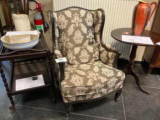 Landelijke bergère fauteuil