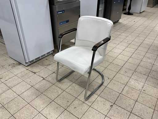 Leather restaurant chairs (30x)