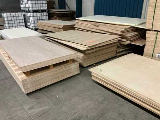 Charge verschiedener Sheet-Materialien