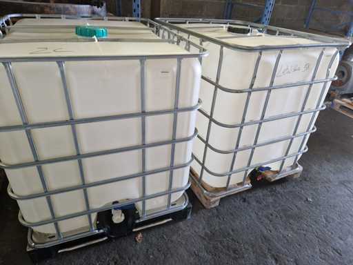  IBC CONTAINER 1200X800X1000 (2X) IBC container