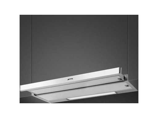 Smeg KSET9XE2 afzuigkap Inbouw Roestvrijstaal 500 m³/uur D