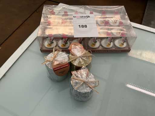 Party Weihnachten, Tischdekoration.