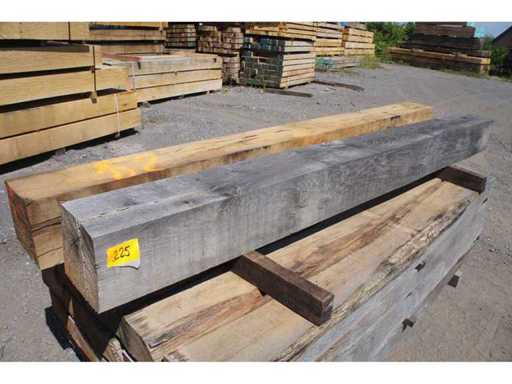 0,20 m³ Eiken balken 200x200
