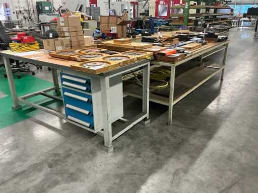 Mese de lucru și bănci (5x)