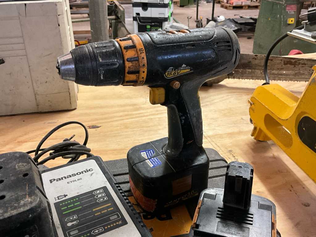 Panasonic cordless drill online and driver