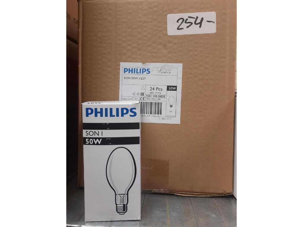 Philips - SON I - High Pressure Sodium Vapor Lamp (22x)