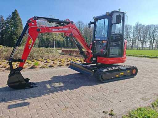 Teren agricol - CM25 Yanmar - Excavator Midi 2780kg
