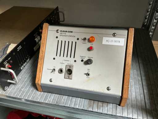 1990 Clearcom Speakerstation Audio Verschiedenes 