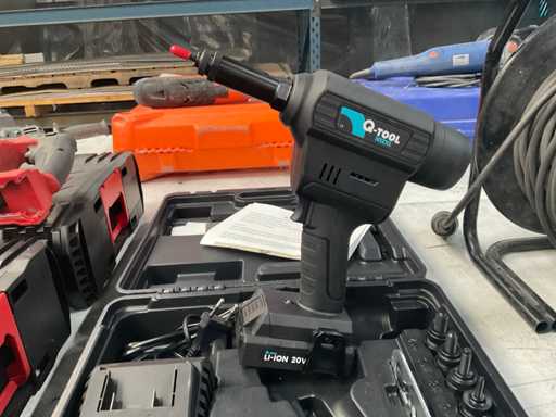 Q-tool N12XL Akku-Nietmutternzange