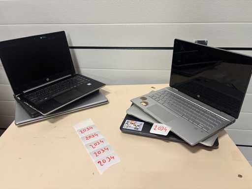 Partia laptopów 6x 
