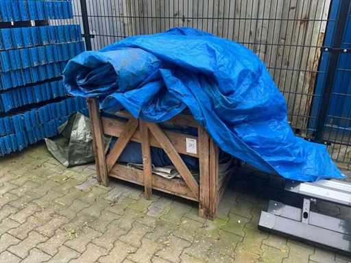 Charge des Verpackungsmaterials