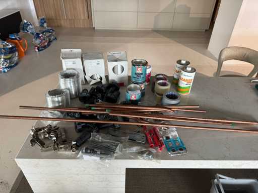 Lot de matériaux d’installation