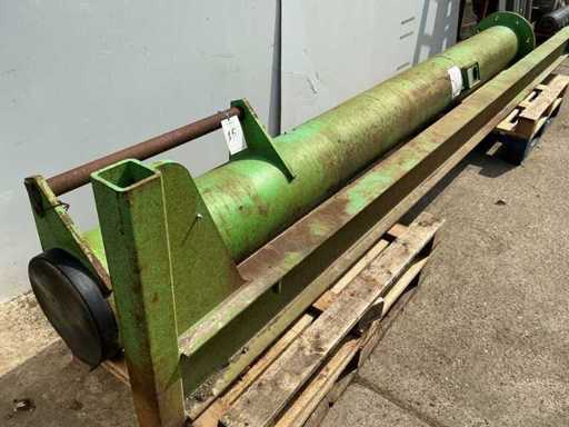 Metal swivel arm with mounting base