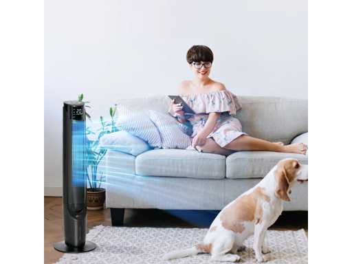 Air cooler and column fan 4 modes 3 speeds, remote control, timer, oscillating 