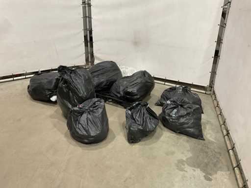 Airport baggage with unknown contents