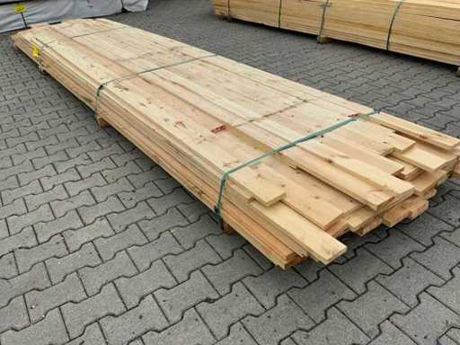 Fichtenholz-Mischpaket bis zu 5200 mm (55x)