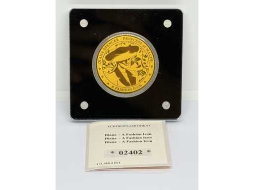 1/200 oz 999 Fijn Goud Diana - Een mode-icoon