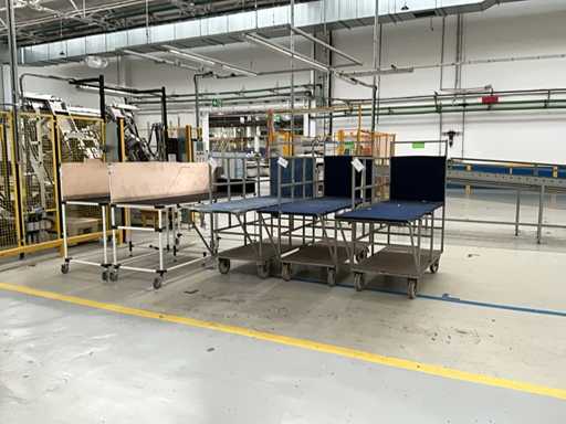 Tavoli da lavoro mobili (5x)