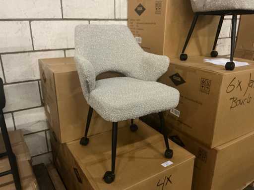 Giga Furniture Jasmine Dining Chair (6x)