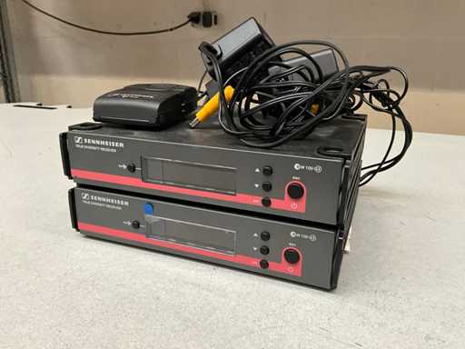 Sennheiser EW 100 G3 true diversity receiver