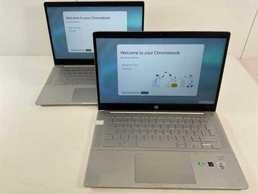 HP Pro C640 13.5", Core(TM) i5 10th Gen, 8 GB RAM, 64 GB SSD ChromeBooks (2x)