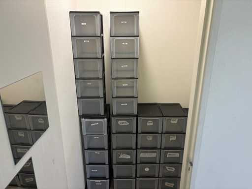 Lot de cutii de depozitare