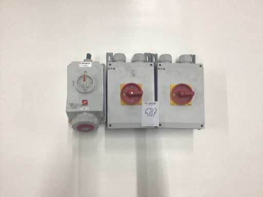 Maschinenschalter (3x)