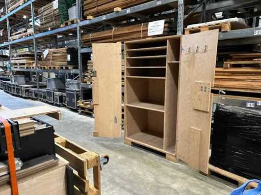 Werkstattschrank Buche Multiplex