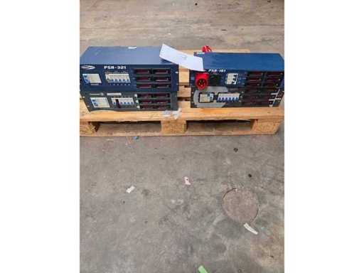 PSU 19inch 32A-16A stroomkast (4x)