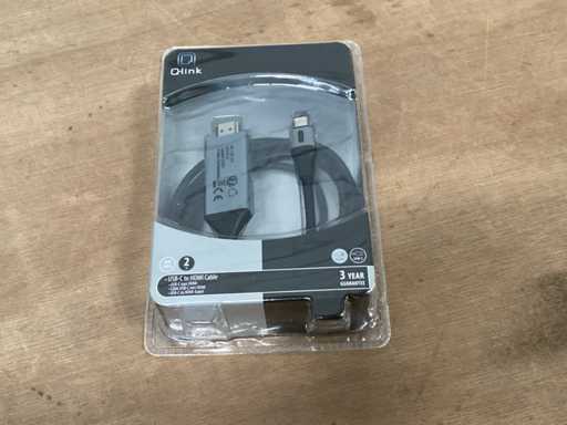 Kabel adaptera Q-link USB C -HDMI (29x)