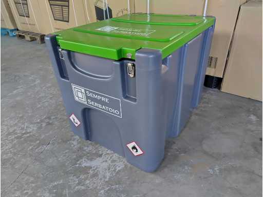 Brandstof opslagtank IBC 200 liter