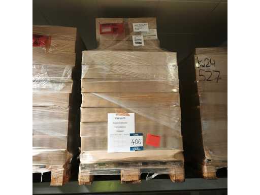 Paleta worków na krawędzi próżniowego 