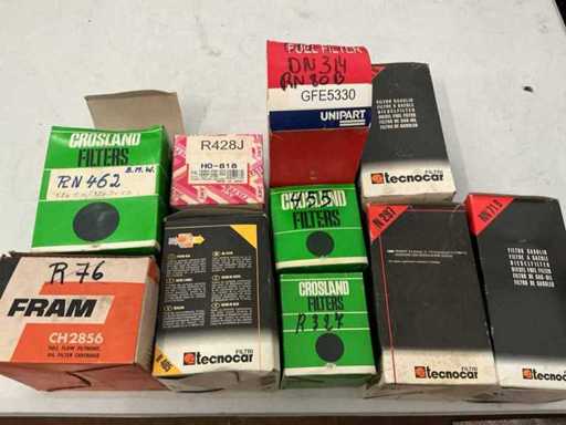 Partij Diverse waaronder,oliefilters,aircofilters enz.