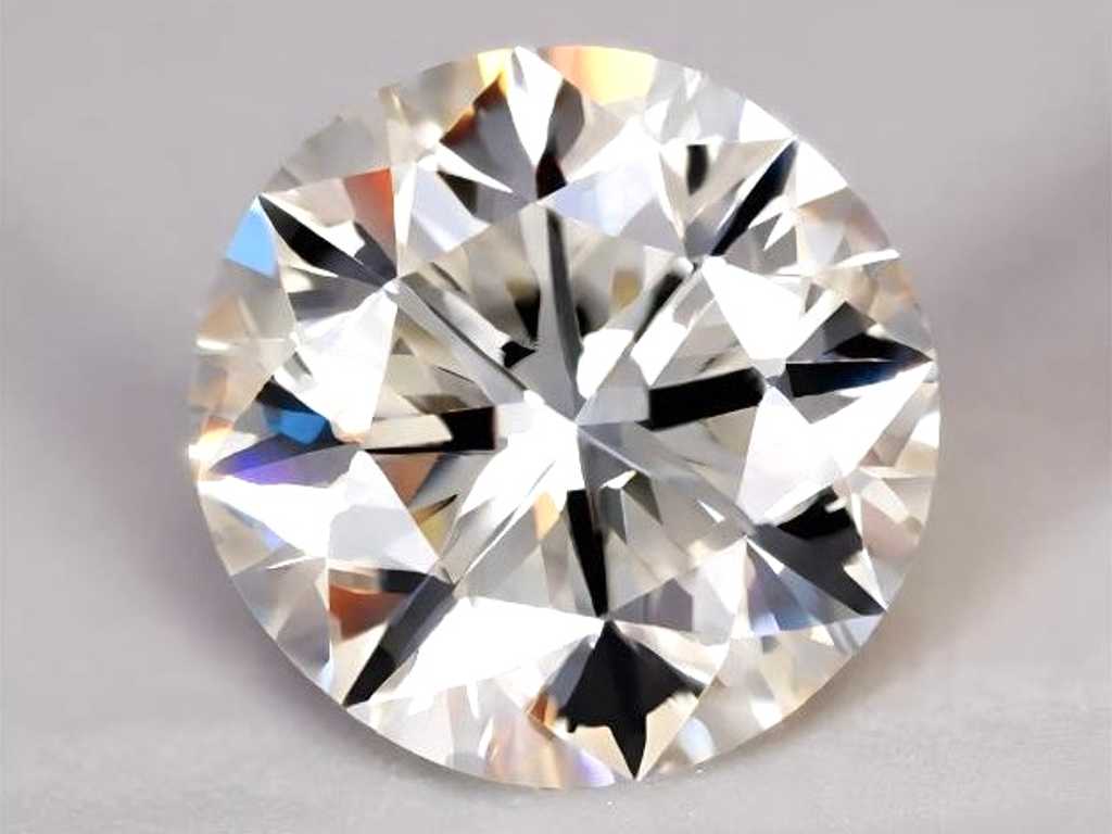 Diamant - 1,01 carat véritable diamant (certifié)