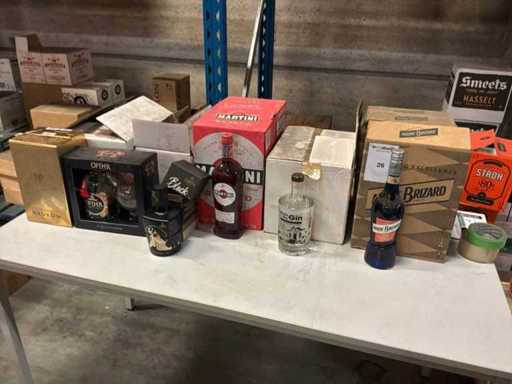 Festa di gin, whiskey e aperitivi