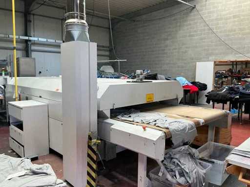 2020 Hebbecker VJ-II-2-9090-4180 Textiel tunneldroogmachine